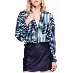 Free People Mad About You Silky Top. M, S